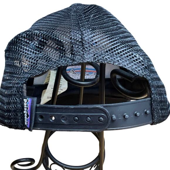 Patagonia Unisex P-6 Logo Trucker Adjustable Hat One Size Fits All Forge Gray - Picture 3 of 6